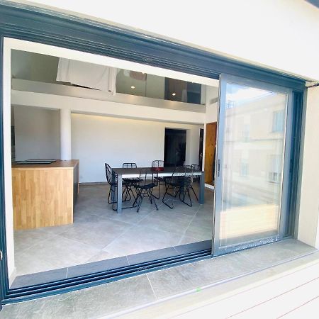 Апартаменты Duplex 120M2 Terrasse Vue Sur Ним Экстерьер фото