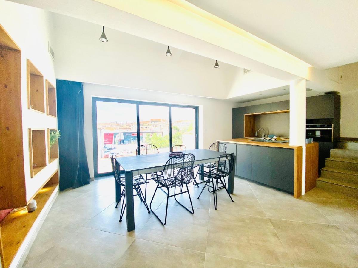 Апартаменты Duplex 120M2 Terrasse Vue Sur Ним Экстерьер фото