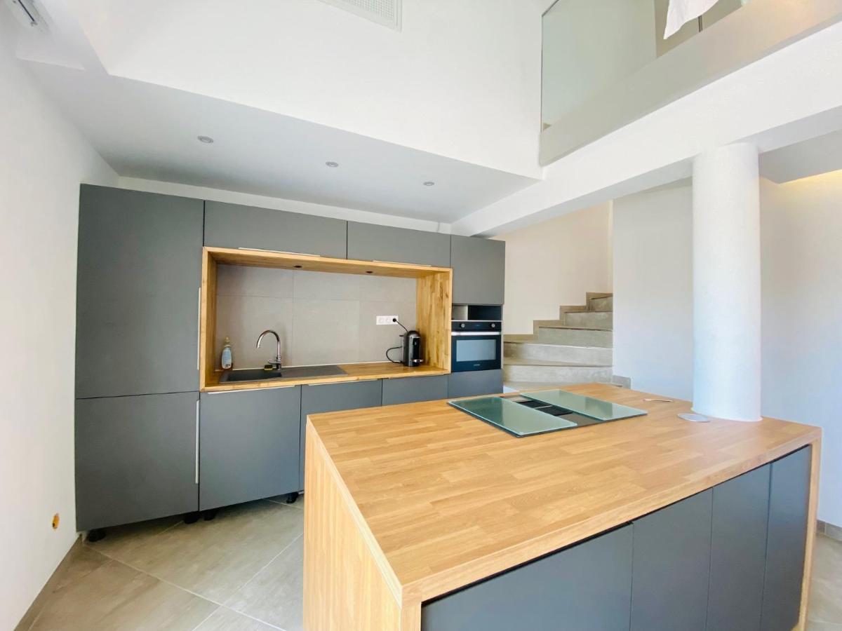 Апартаменты Duplex 120M2 Terrasse Vue Sur Ним Экстерьер фото